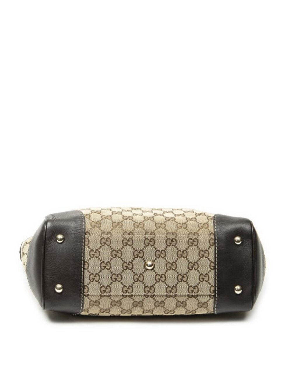 Gucci Tote Beige Brown GG Canvas - Picture 6 of 10